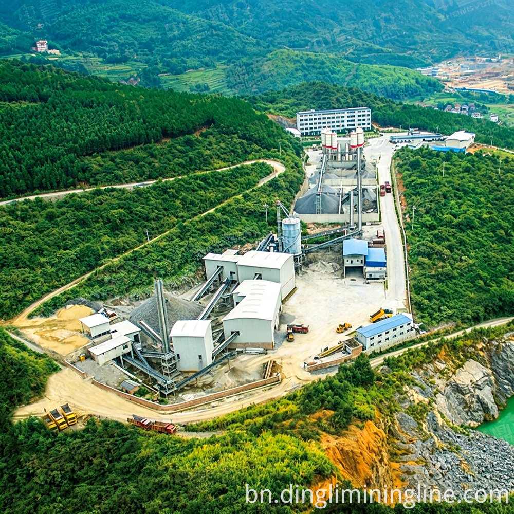 smart aggregate processing line